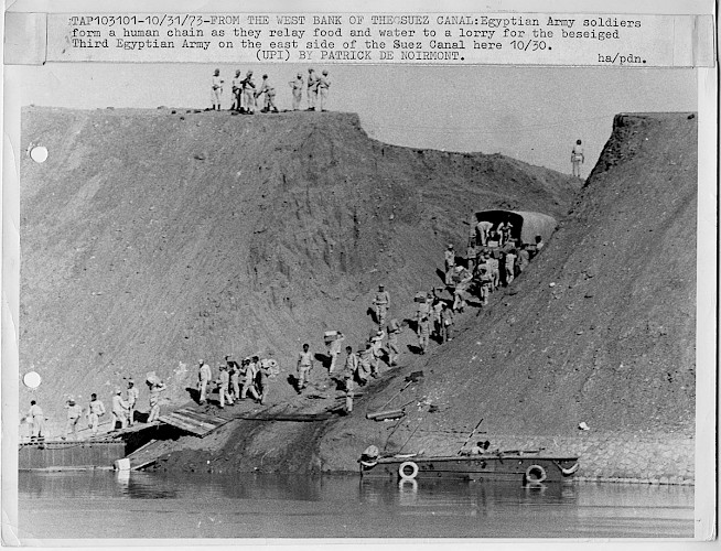 Yom Kippur War Egyptian soldiers