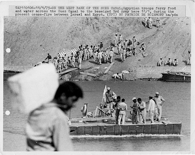 Yom Kippur War Egyptian troops