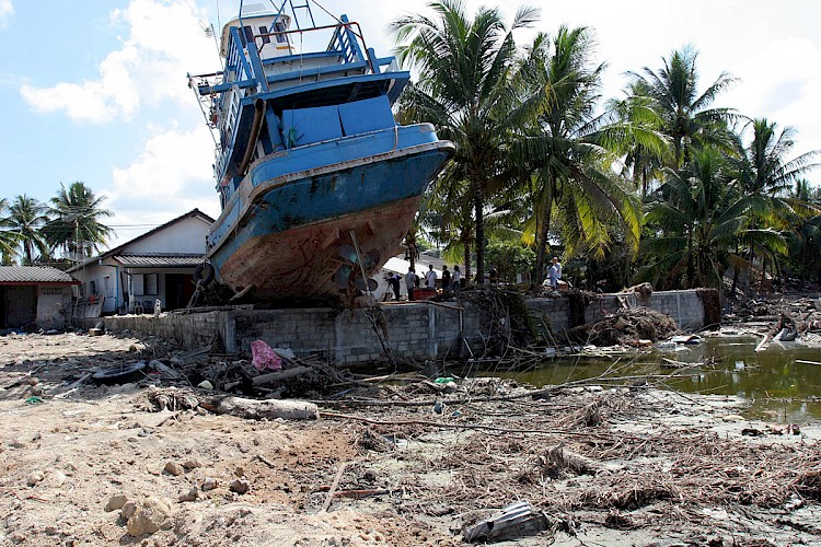 Tsunami aftermath Destruction 2