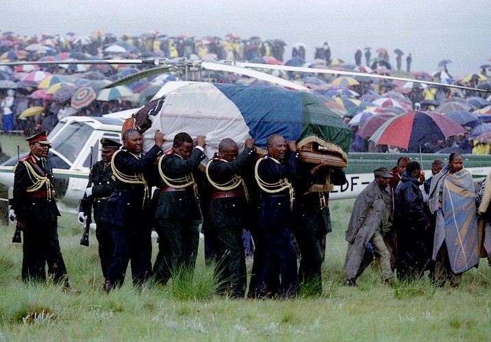 King Moshoeshoe&#039;s funeral 2